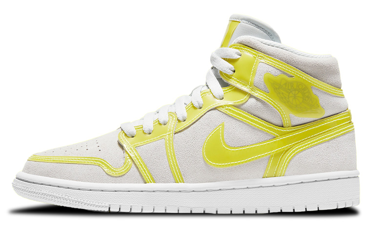 Jordan 1 Mid Opti Yellow Women's
