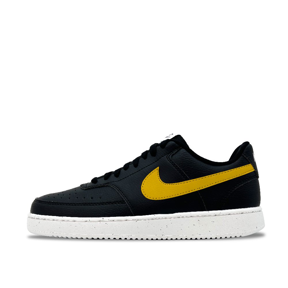Nike Court Vision Skateboard Shoes Men Low Top Yellow