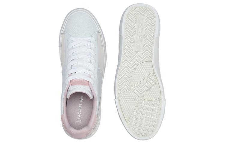 LACOSTE Low Top Skateboard Shoes Women's White