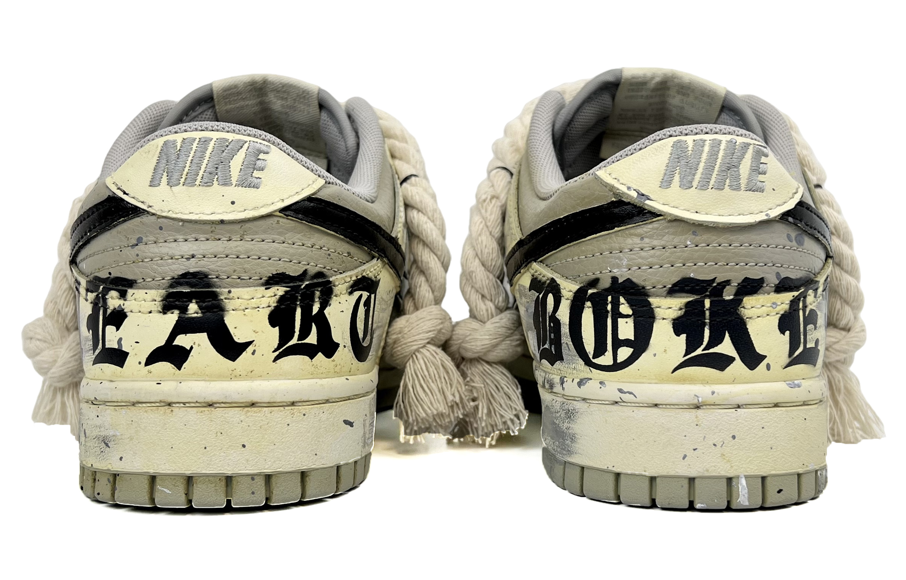 Nike Dunk Suixin, Hemp Rope Gothic, Special Shoe Box Anti Slip Wear Resistant Low Top Skateboard Shoes Men's Ecru купить в интернет-магазине Yoocart с быстрой доставкой по России.