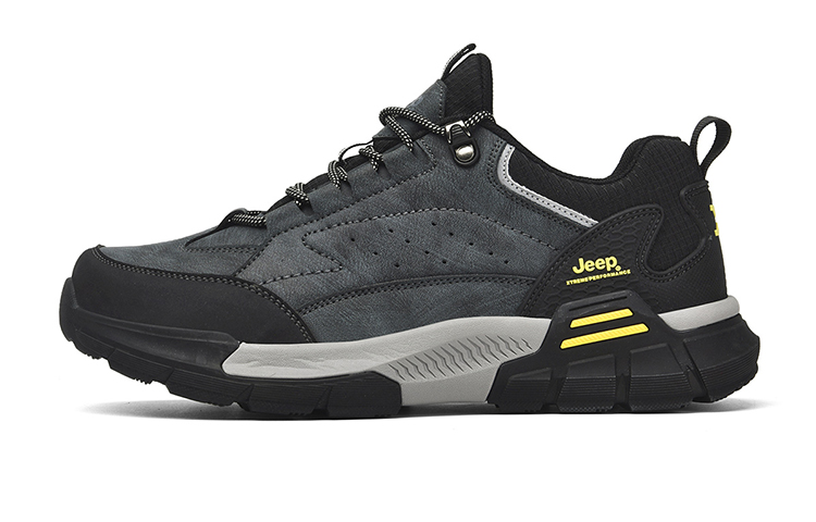 Jeep Hiking / Trekking Shoes Men Low-Top Gray