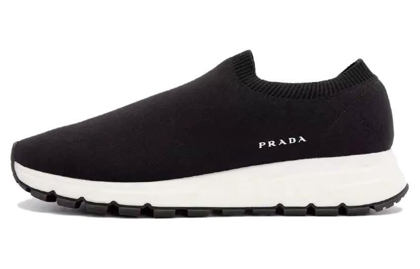 PRADA Low Top Casual Shoes Men's Black