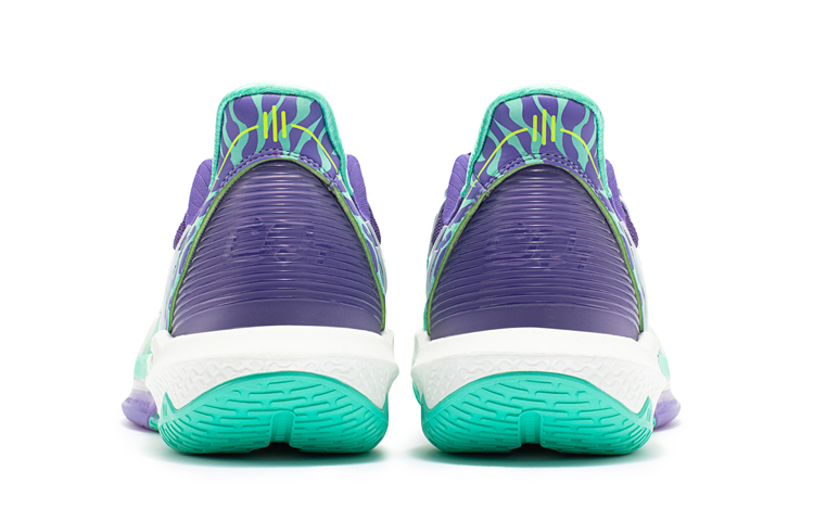 361° BIG3 4.0 Quick Pro Basketball Shoes Men Low-Top Jade Green/Ultraviolet