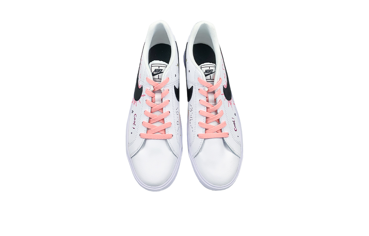 Nike Court Royale Slip Resistant Low top Skateboard Shoes Unisex White купить в интернет-магазине Yoocart с быстрой доставкой по России.
