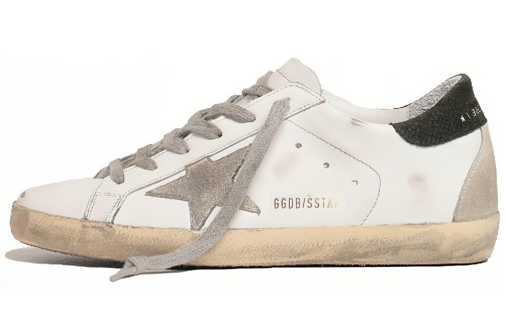 Golden Goose Super Star Low Top Stylish Skateboarding Shoes Women's White