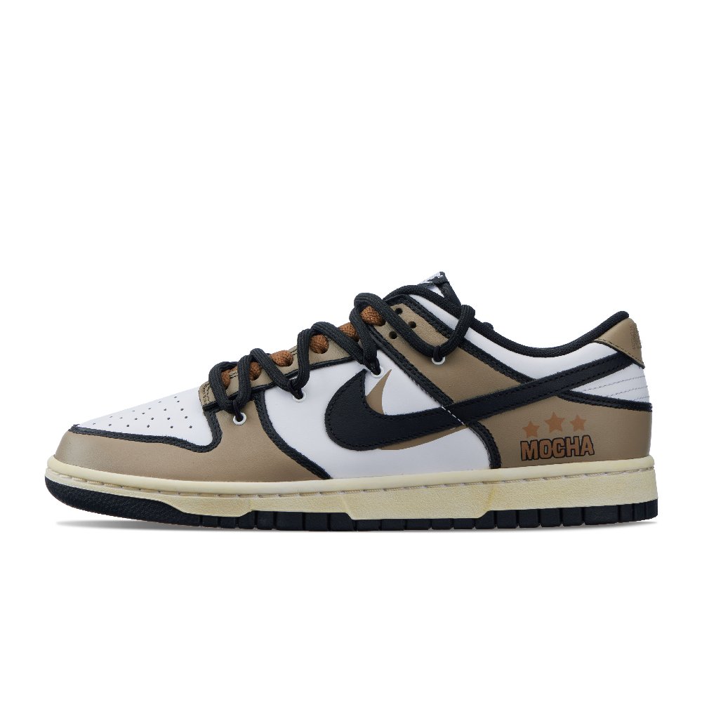 Nike Dunk Skateboard Shoes Men Low-Top Brown Black