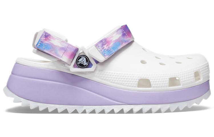 Crocs Classic Casual Unisex White Purple Sandals 'White Purple' купить в интернет-магазине Yoocart с быстрой доставкой по России.