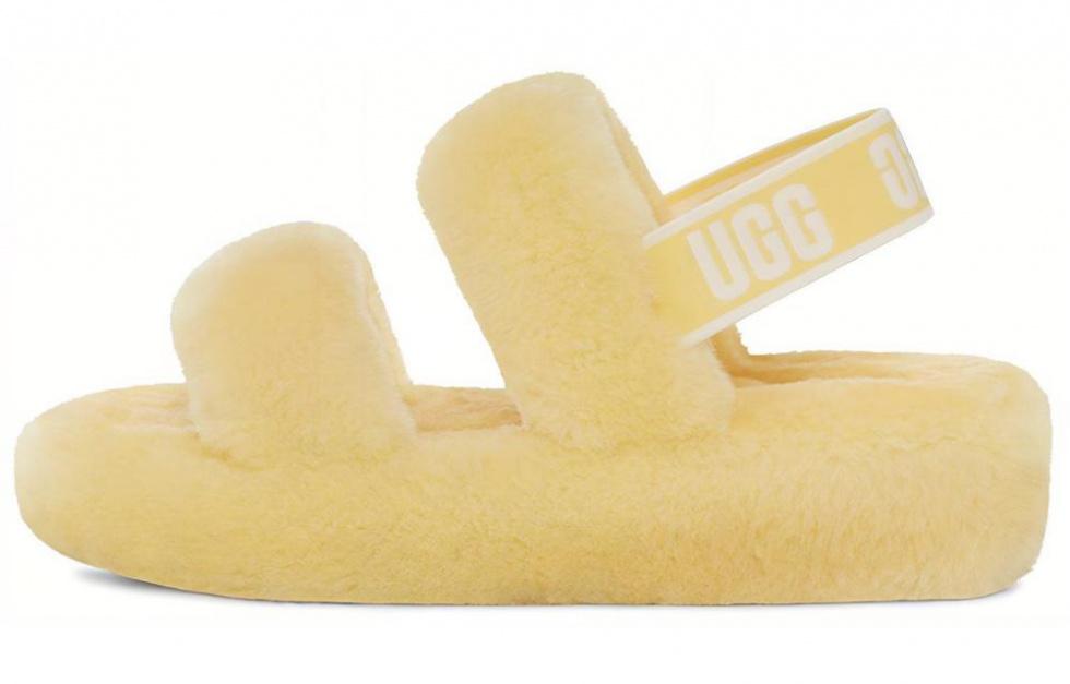 UGG Oh Yeah Stylish Sandals Women's Light Yellow