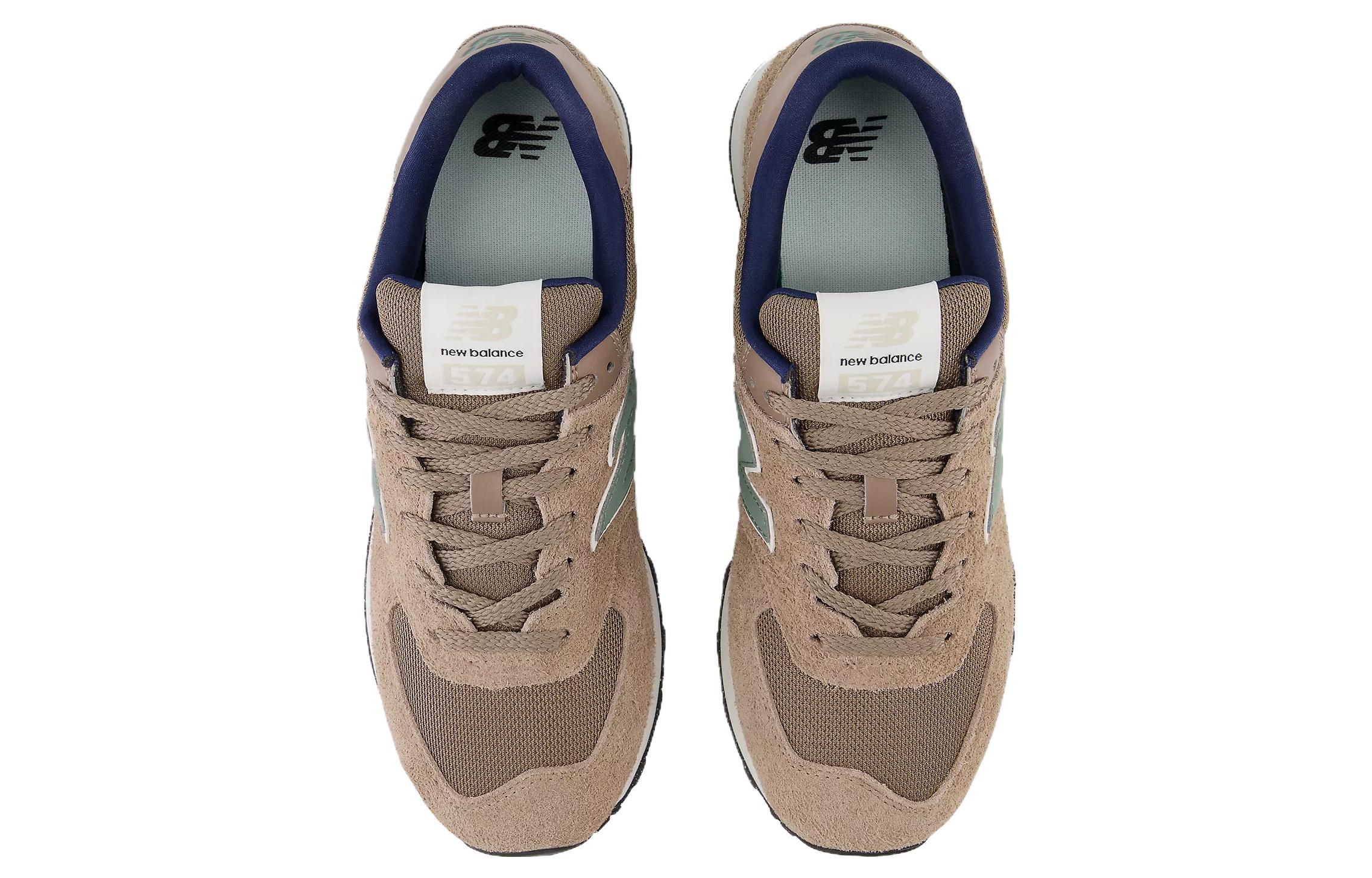 New Balance 574 Brown Grey Navy