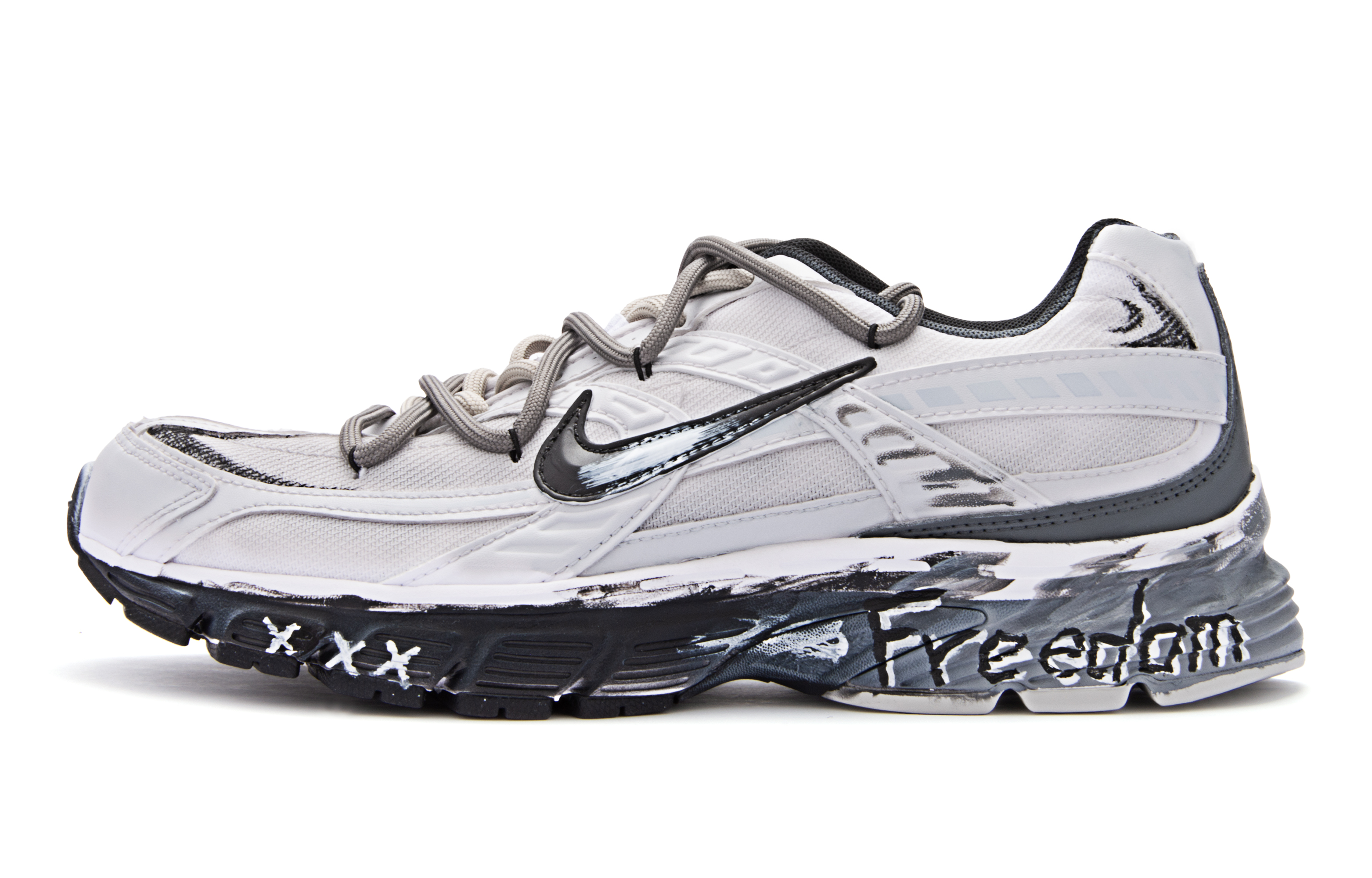 Nike Initiator Cushioning Abrasion Resistant Breathable Low top Casual City Commute Running Shoes Unisex Desert Gray
