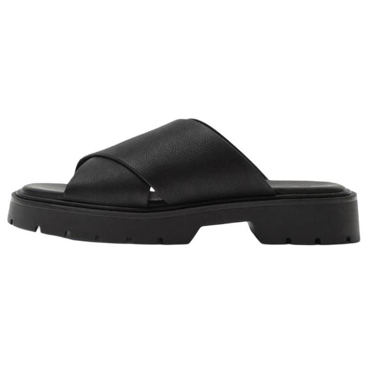 ZARA Slide Slippers Men's Black