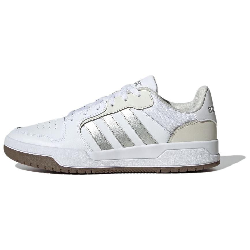 Adidas Low-Top Casual Shoes Unisex White Silver