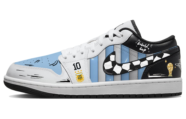 Jordan Air Jordan 1 Vintage Basketball Shoes Men Low Top White/Black