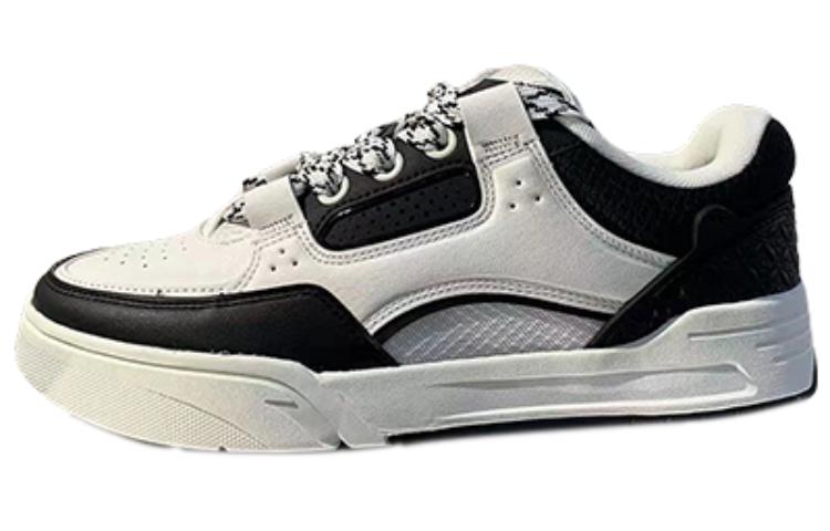 Anta AOJIE Slip-Resistant Cushioning Low-Top Skateboard Shoes Men's Black
