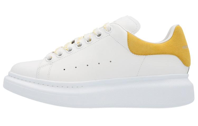 Alexander McQueen Oversized Shoes 'White Yellow' Women's
