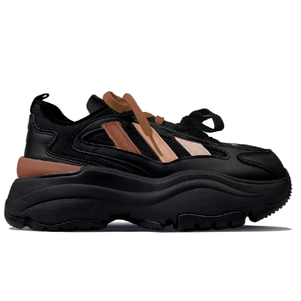 Adidas Originals OZGAIA Slip-Resistant Low-Top Casual Shoes Women's Black Brown