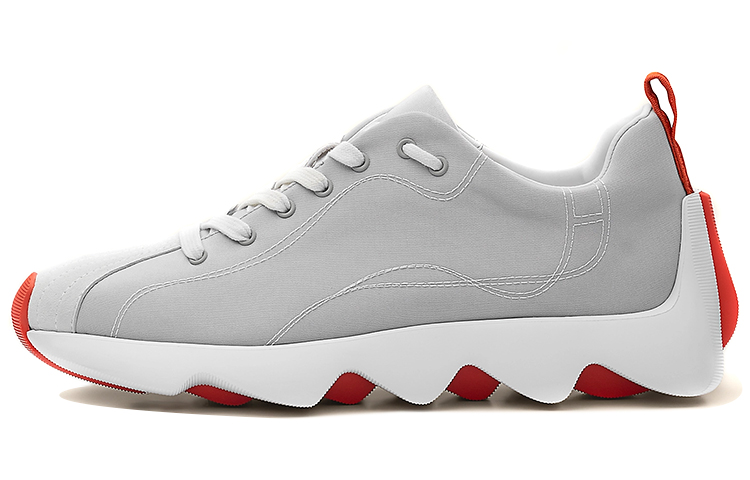 HERMES Envol Low top Running Shoes Women's Gray White