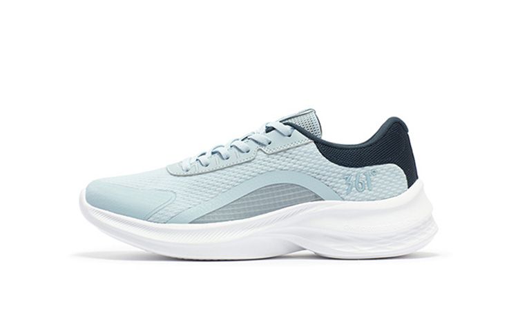 361° Brightness Anti-Slip And Wear-Resistant Breathable Low-Top Casual Shoes Men's Oxygen Blue купить в интернет-магазине Yoocart с быстрой доставкой по России.
