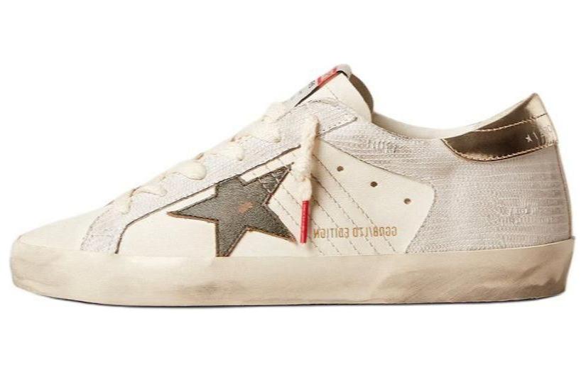 Golden Goose Super-Star Low-Top Skateboard Shoes Women's Beige