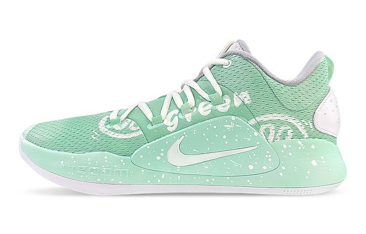 Nike Hyperdunk X Cushioning Anti-Slip And Wear-Resistant Low-Top Basketball Shoes Men's Green