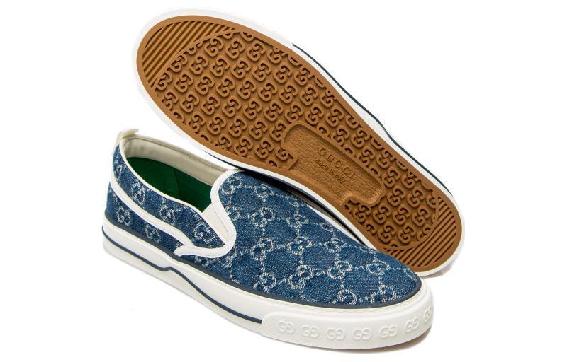 GUCCI Tennis 1977 Slip On 'Denim' купить в интернет-магазине Yoocart с быстрой доставкой по России.
