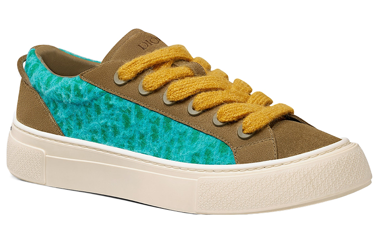 DIOR B33 Sneaker Oblique Turquoise Brown купить в интернет-магазине Yoocart с быстрой доставкой по России.