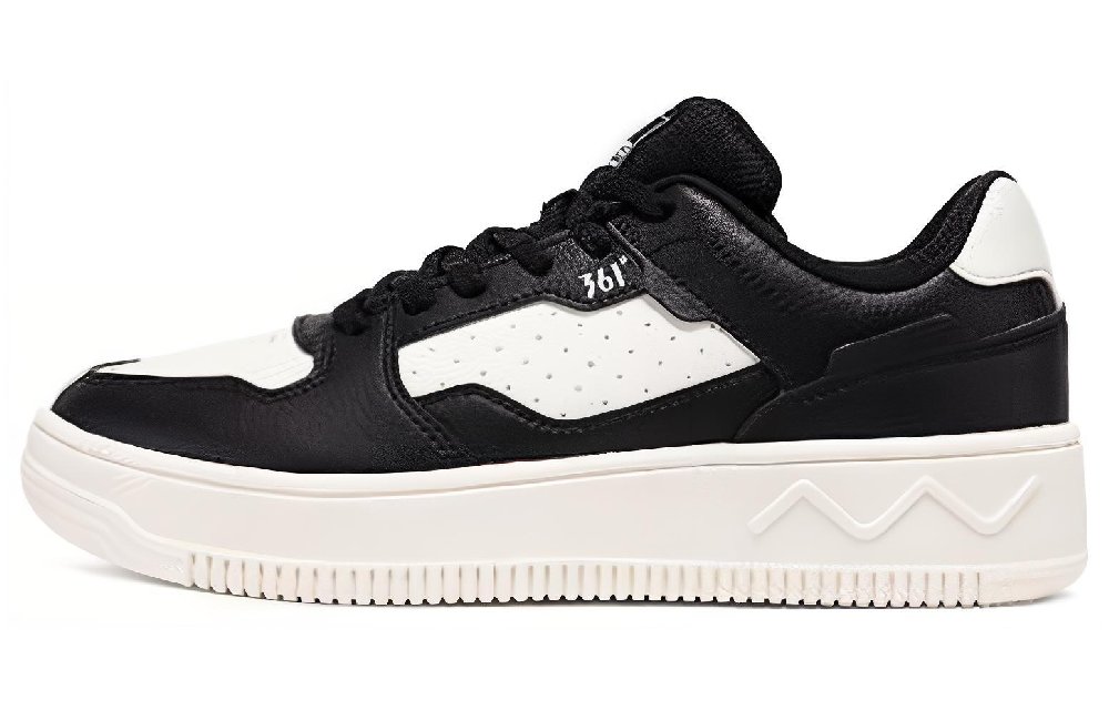 361° Cushioning, Wear Resistant Low Top Skateboard Shoes Women's Black