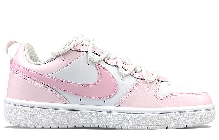 Nike Court Borough Low-Top Skateboard Shoes GS Pink White купить в интернет-магазине Yoocart с быстрой доставкой по России.