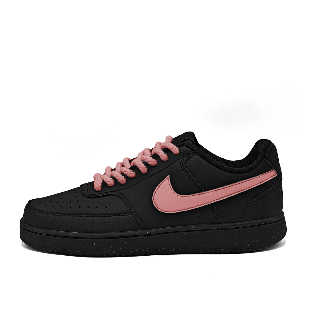 Nike Court Vision Pomelo Slip-Resistant Lightweight Breathable Low-Top Skateboard Shoes Unisex Pink