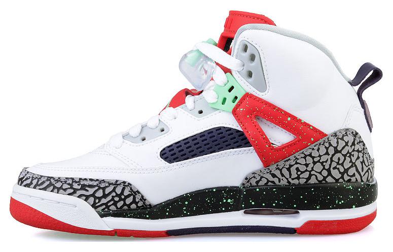 Air Jordan Spizike 'White Red' Gs
