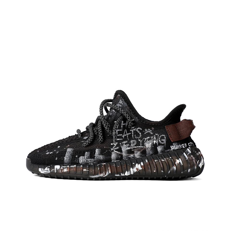 Adidas Originals Yeezy Boost 350 V2 Casual Shoes Unisex Low-Top White Brown