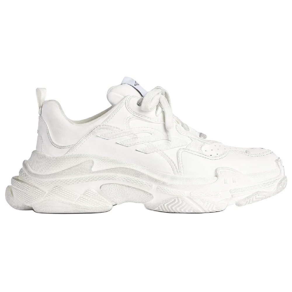 Balenciaga Triple S Sporty Lace Up Sneakers