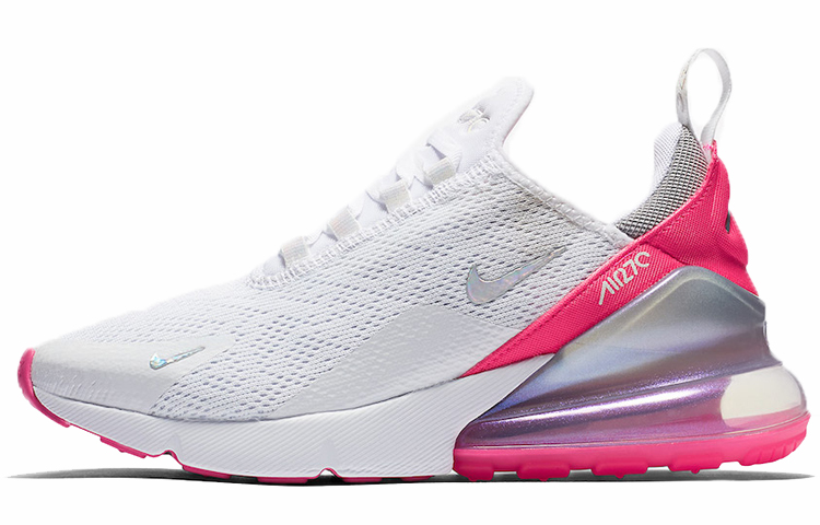 Nike Air Max 270 'White Laser Fuchsia' Women's