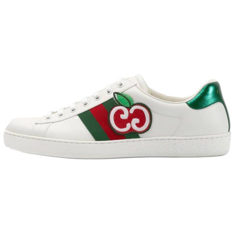 GUCCI Ace Low 'GG Apple Patch White'