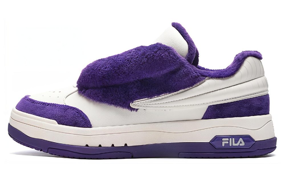 FILA Mix Low Skate Shoes 'White Purple' Women's