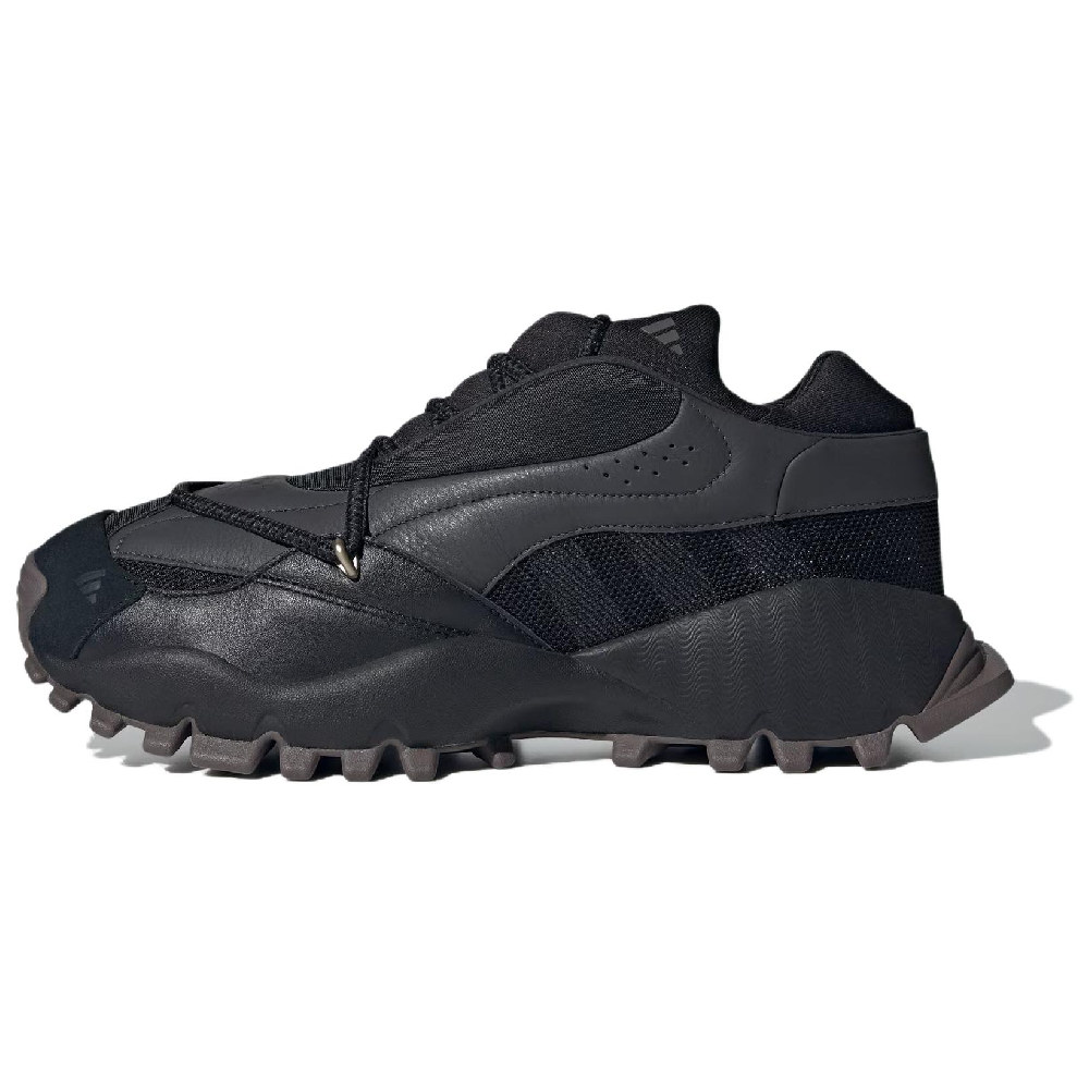 Adidas Seeulater SPW Anti Slip Wear Resistant Mid Top Casual Shoes Unisex Black