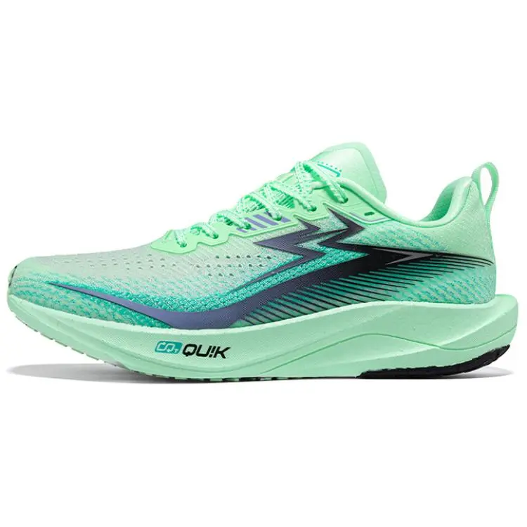361° Anti-Slip And Wear-Resistant Rebound Low-Top Casual Running Shoes Men's Green