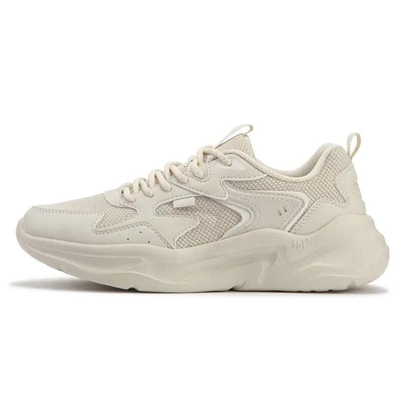 361° Ode Wear-resistant And Waterproof Low-Top Casual Shoes Women's Oat Milk