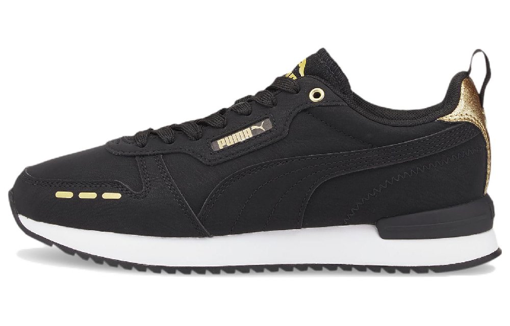 PUMA R78 Raw Metallics 'Black' Women's
