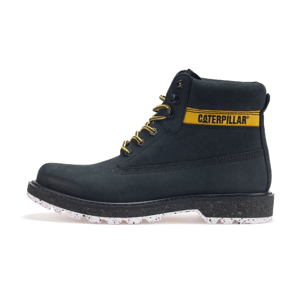 CAT E Colorado SS23 Wear-Resistant Cushioning Slip-Resistant Short Outdoor Boots Unisex Black