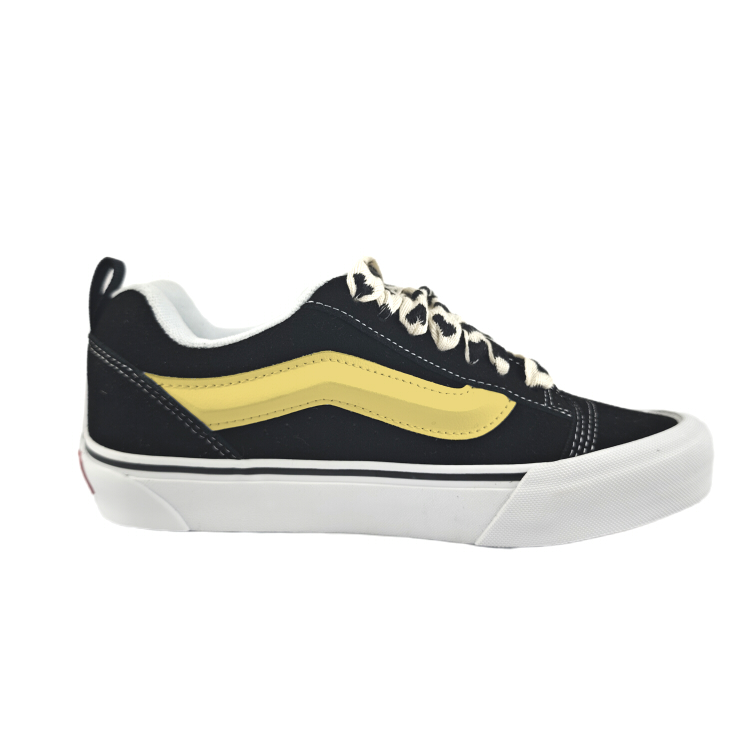 Vans Knu Skool Abrasion Resistant Low Top Skateboard Shoes Unisex Black