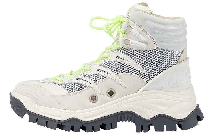 GUCCI High-Top Sports Casual Shoes Women's Gray