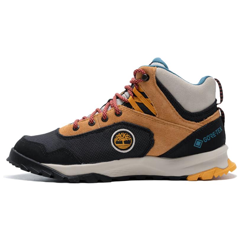 Timberland Lincoln Peak Anti Slip Wear Resistant Mid Top Hiking Shoes Women's Black Brown