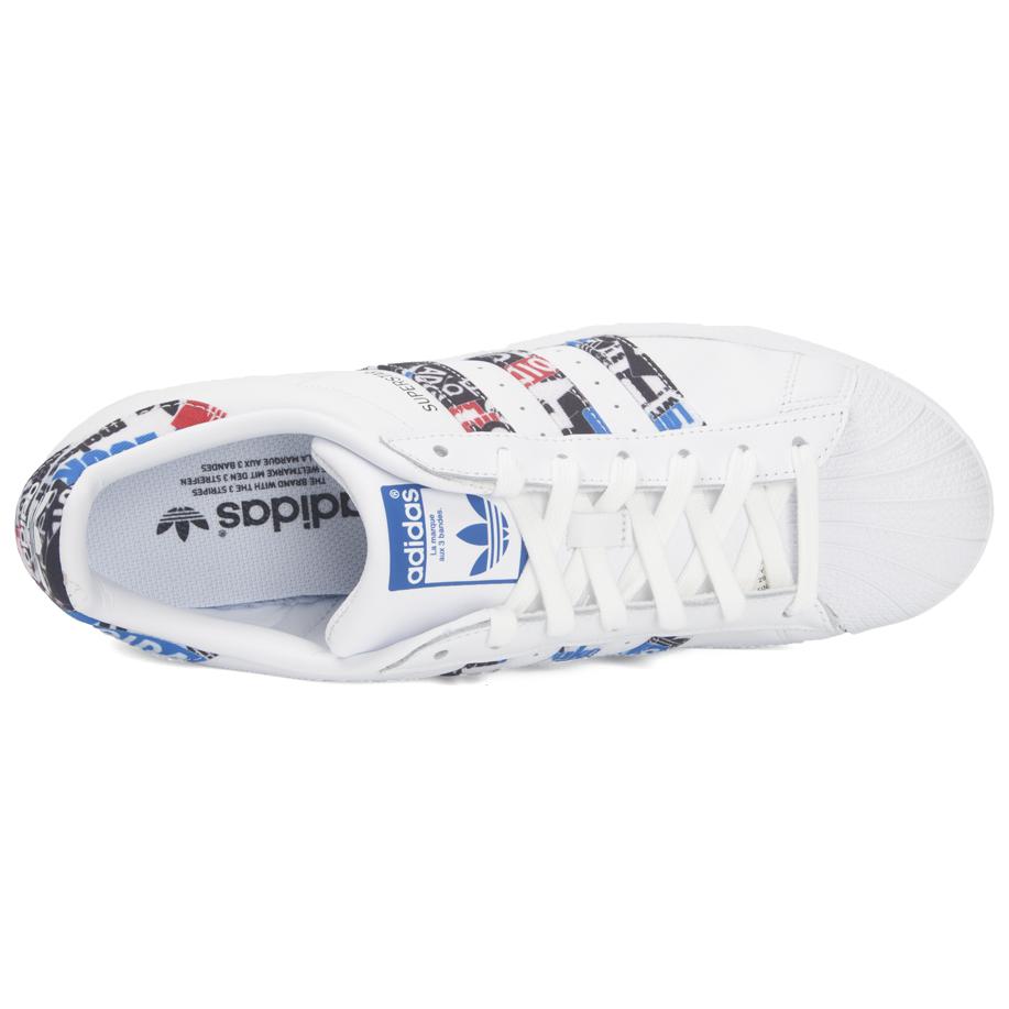 Adidas Originals SUPERSTAR Anti Slip Wear Resistant Low Top Skateboard Shoes Unisex White