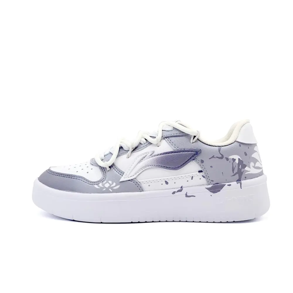 LiNing Pontoon Boats Slip Resistant, Impact Resistant, Abrasion Resistant Low top Skateboard Shoes Unisex