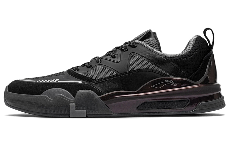 Erik Ellington x LiNing LINGTENG 䨻 'Polar Night' Low-Top Skateboard Shoes Men's Black