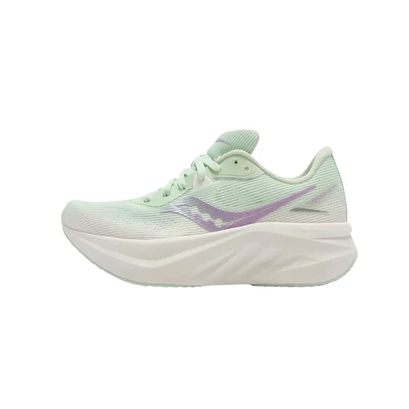 Saucony Shock Absorbing, Non Slip, Wear Resistant, Breathable And Lightweight Low Top Running Shoes Unisex Green