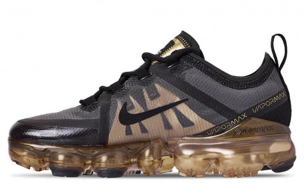 Nike Air VaporMax 2019 Black Metallic Gold