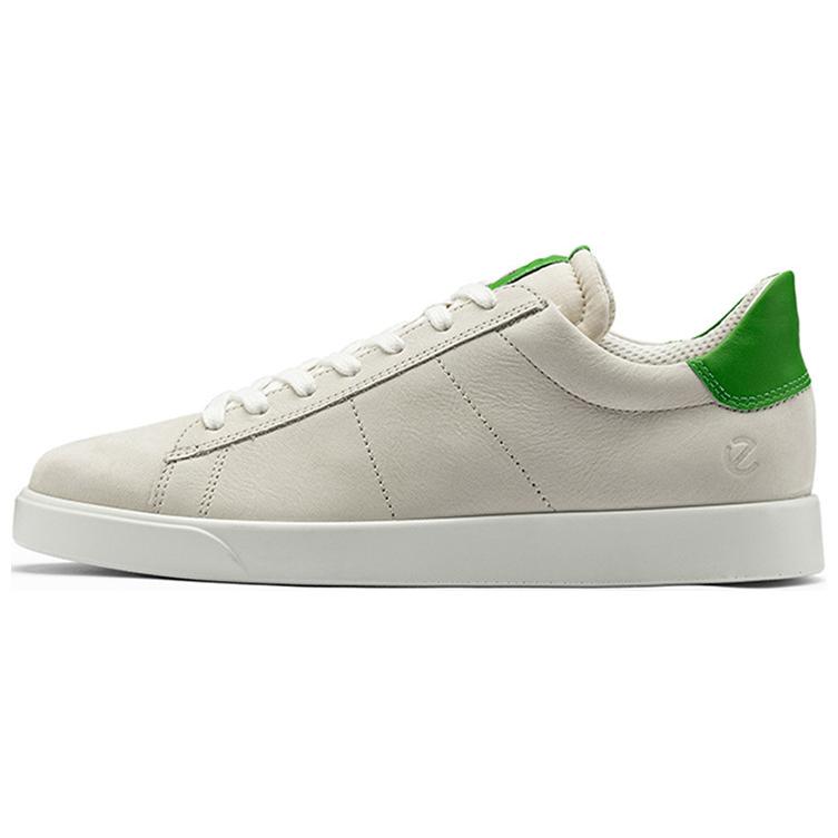 Ecco Street Light Series Abrasion-Resistant Low-Top Skateboard Shoes Men's Gray Green