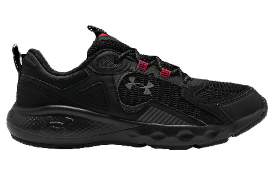 Under Armour Cushioning Wear-Resistant Low-Top Casual Running Shoes Men's Black